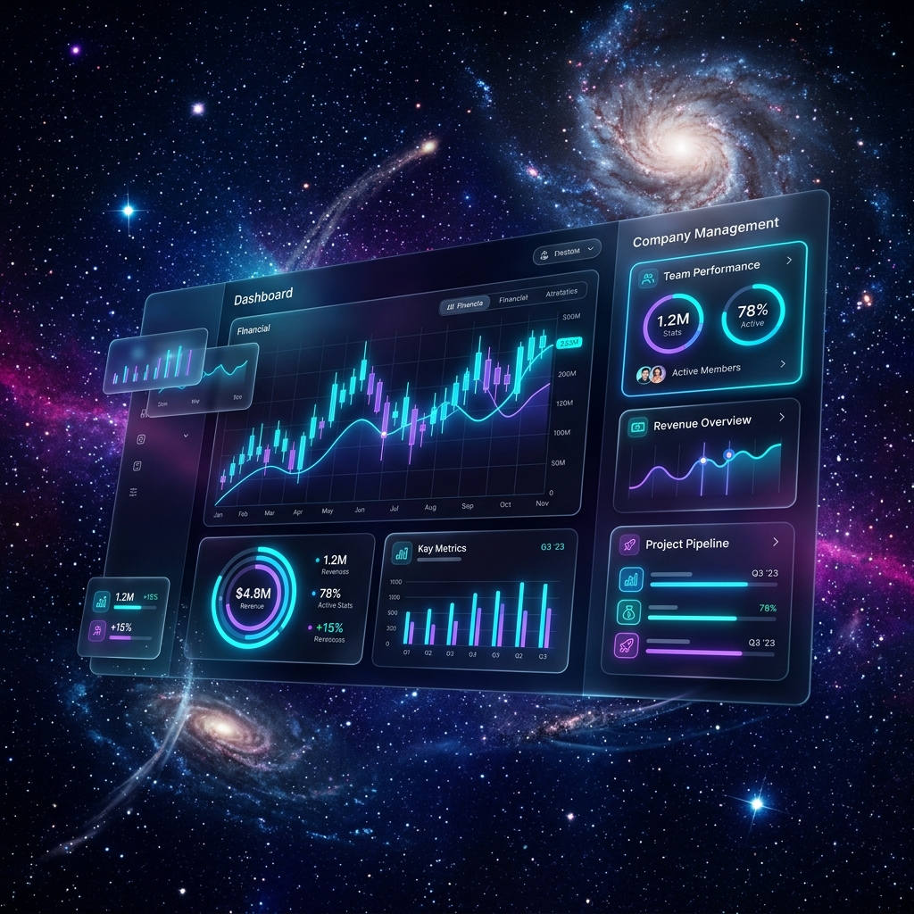 Miloom App Dashboard